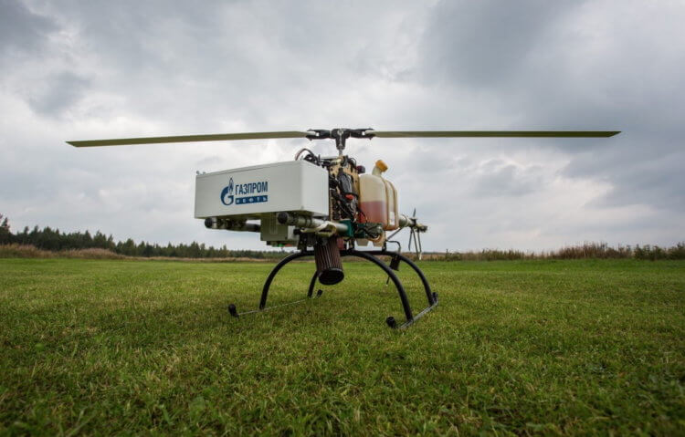 «Газпром нефть» использует летающие беспилотники для контроля нефтепроводов и не только. Беспилотники для доставки грузов. Фото.