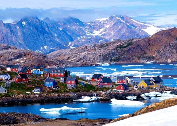 Как бы выглядела Гренландия без ледяного щита? Фото.