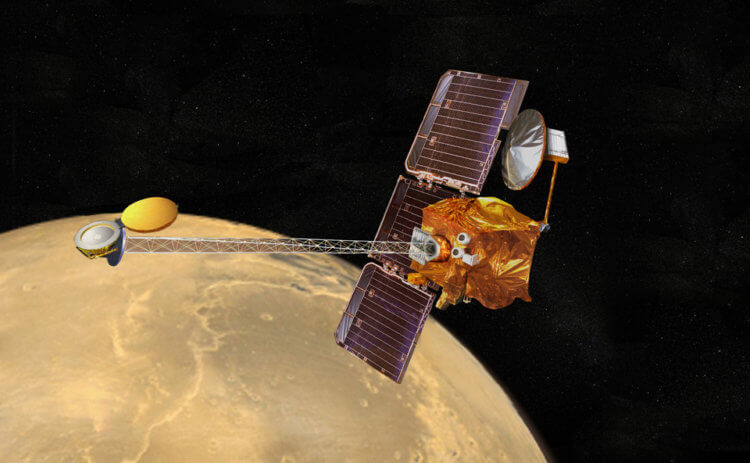 Нужны ли спутники, чтобы связаться с Марсом? Спутник Odyssey на орбите Марса. Фото.