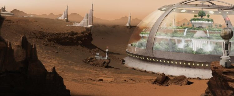 Можем ли мы дозвониться до Марса? Во время противостояния орбит Марса и Земли, колонистам придется находиться без связи с внешним миром в течение нескольких недель. Фото.