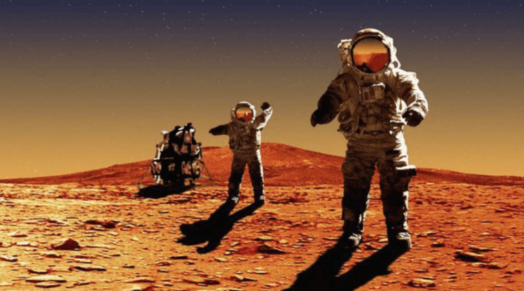 Почему на Марсе нельзя снимать скафандр? Фото.