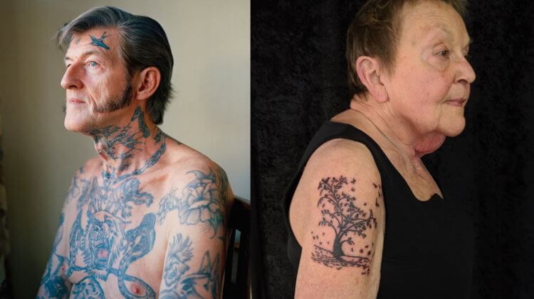 Что происходит с кожей в старости? Слово «татуировка» произошло от таитянского «Tatau», что означает «рисунок на человеческой коже». Фото.