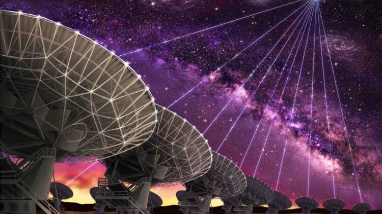 Загадочные радиосигналы из глубокого космоса поможет расшифровать искусственный интеллект. Откуда в космосе появляются радиосигналы. Фото.
