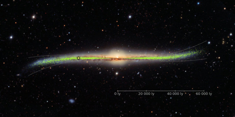 Ученые: Наша галактика похожа на английскую букву S. Как выглядит наша галактика? Фото.