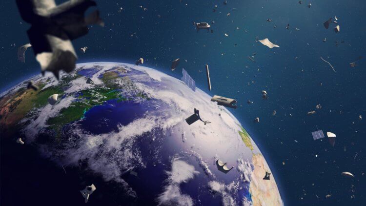 Российские спутники получат функцию самоуничтожения. Космического мусора станет меньше? Фото.