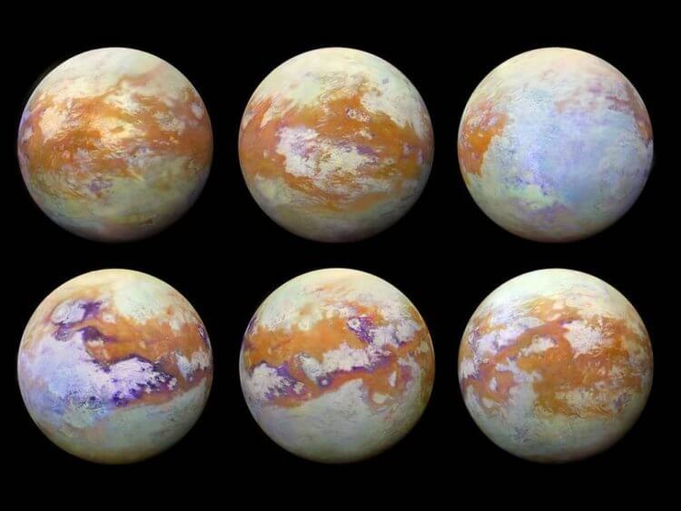 Есть ли жизнь на Титане? Фото.