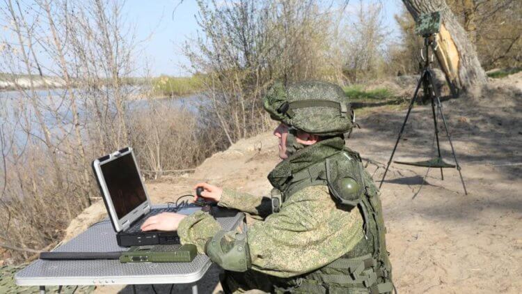 Министерство обороны РФ тестирует «военный интернет». Фото.