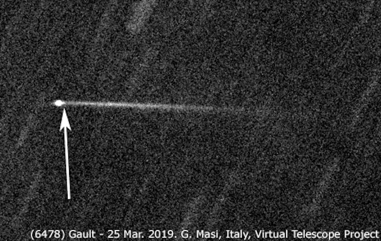 6478 Голт на сегодняшний день представляет из себя крайне трудноразличимый космический объект. Фото.