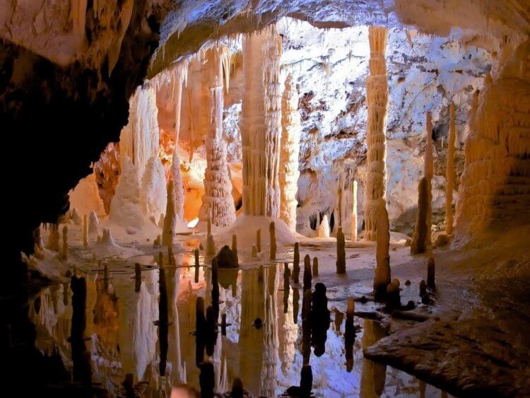 Ученые нашли новые доказательства глобального потопа. Спелеотем — пещерное образование из известняка. Фото.