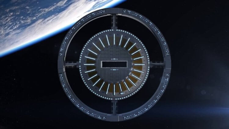 Космический отель с искусственной гравитацией скоро появится на орбите. Концепт космического отеля. Фото.