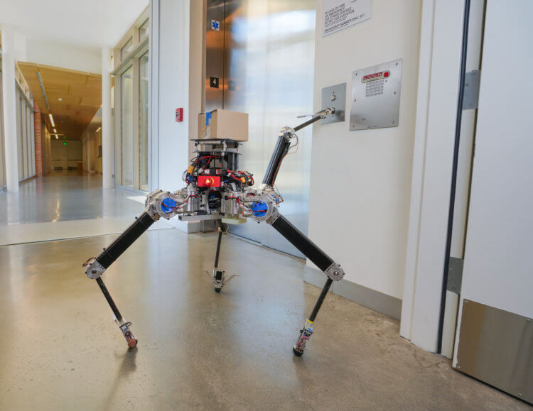 #видео | Чем робот с гибкими ногами лучше роботов Boston Dynamics? Робот ALPHRED2 умеет ходить на двух ногах. Фото.