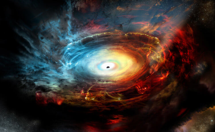 Могут ли черные дыры быть сделаны из темной энергии? Грозные космические монстры могут оказаться еще более неопознанными, чем раньше. Фото.