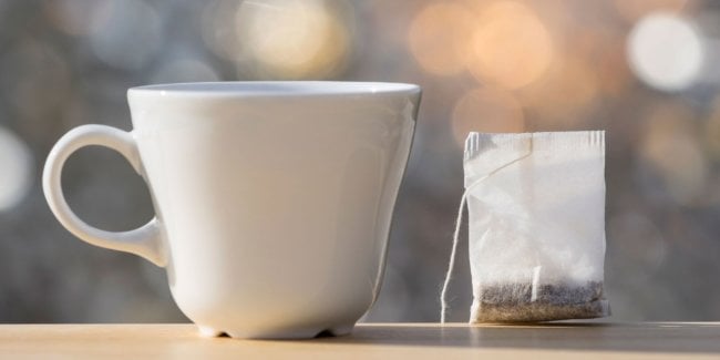 Почему чай в пакетиках опасен для здоровья? Фото.