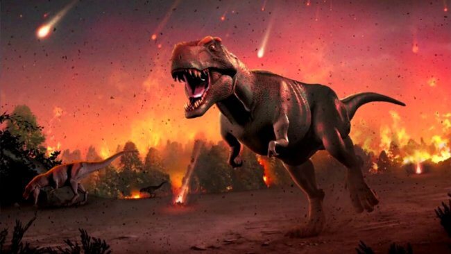 Воссоздана хронология событий дня вымирания динозавров. Фото.