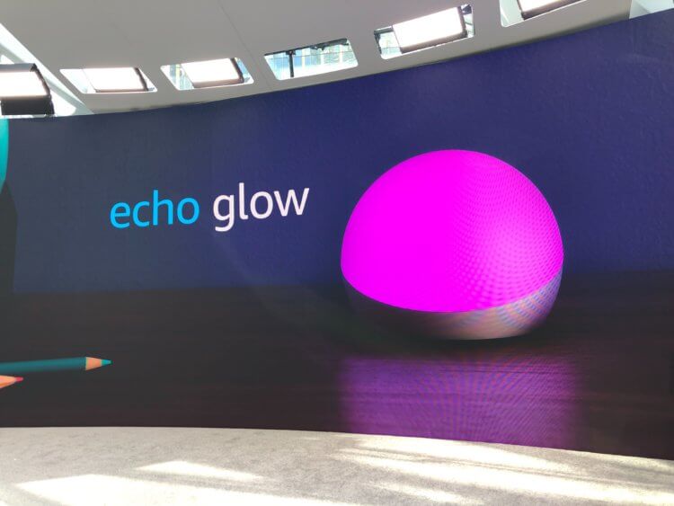 Echo Glow — недорогой ночник для детской комнаты. Недорогой ночник Echo Glow спасет детей от ночных монстров. Фото.