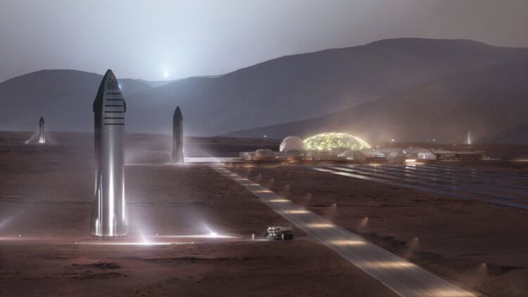 История создания космического корабля SpaceX. При помощи SpaceShip Илон Маск хочет колонизировать Марс. Фото.