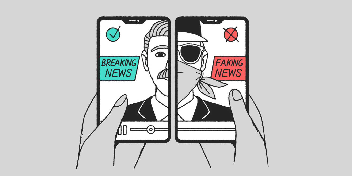 Социальные сети постепенно превращают проблему фальшивых новостей в угрозу. Фото.