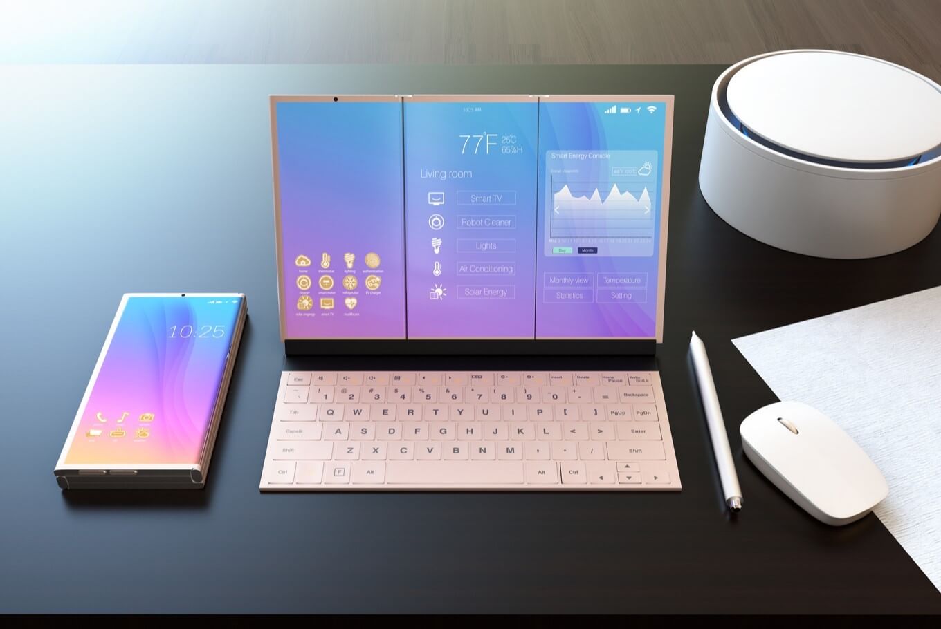 Разработаны аккумуляторные батареи, которые можно сгибать. Гибкие устройства нуждаются в столь же гибких аккумуляторах. Иначе эта технология практически не имеет смысла. Фото.