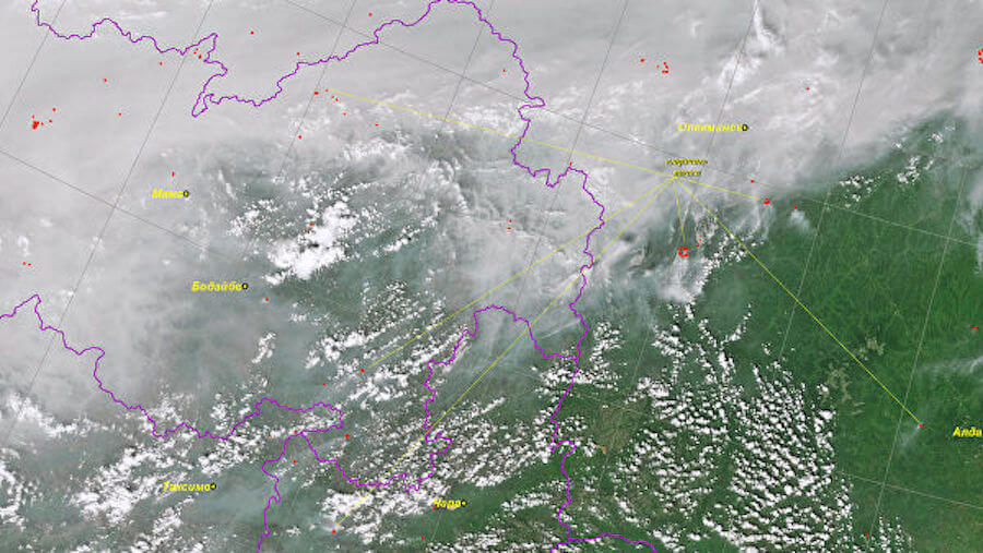 Как предсказать пожар? Недавние лесные пожары в Сибири были видны даже из космоса. Как предсказать пожар? Недавние лесные пожары в Сибири были видны даже из космоса. Фото.