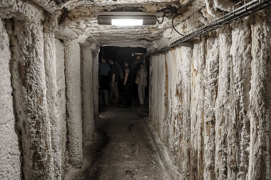 Соляная пещера в Польше. Фото.