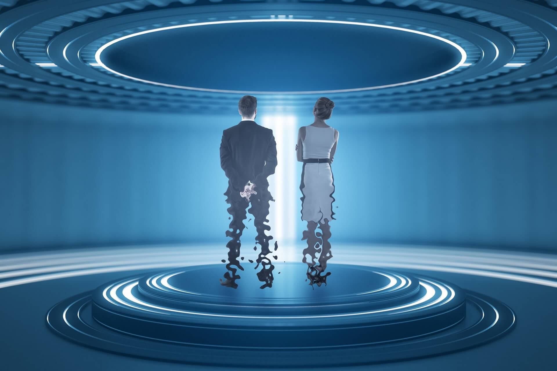 Телепортация постепенно начинает входить в нашу жизнь. По крайней мере, это понятие уже никого не удивляет. Фото.