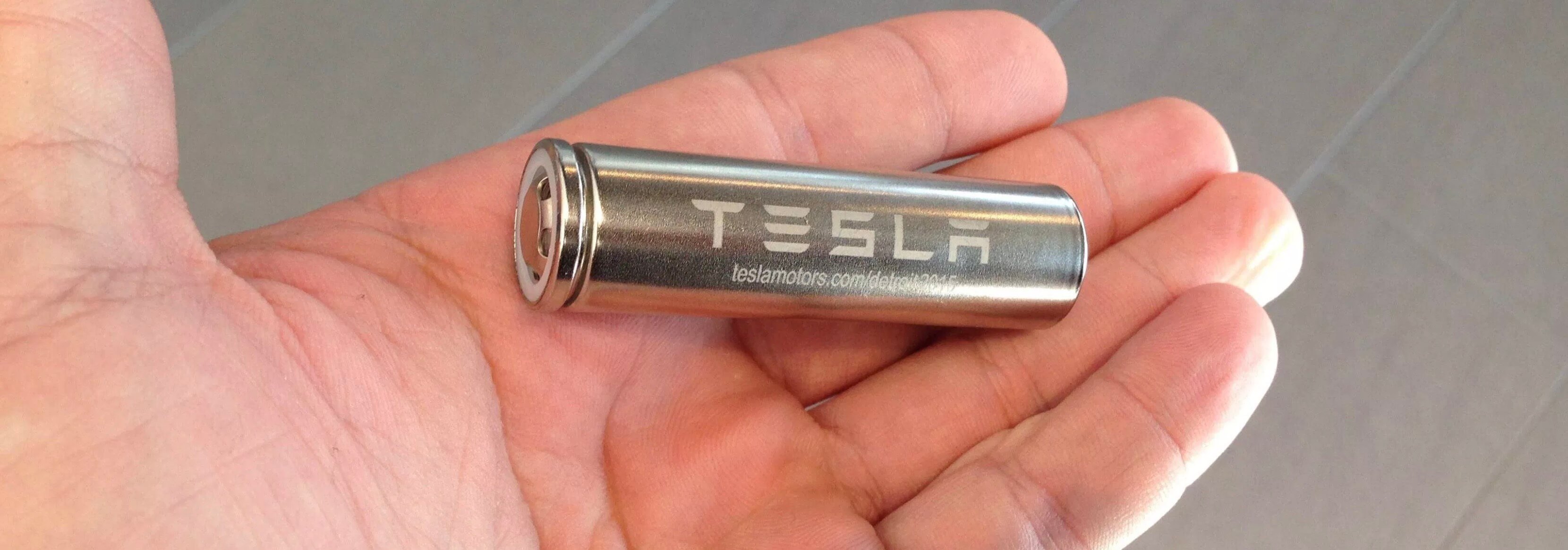 Как выглядит батарея будущего. Так выглядит новый тип батарей для Tesla. Фото.