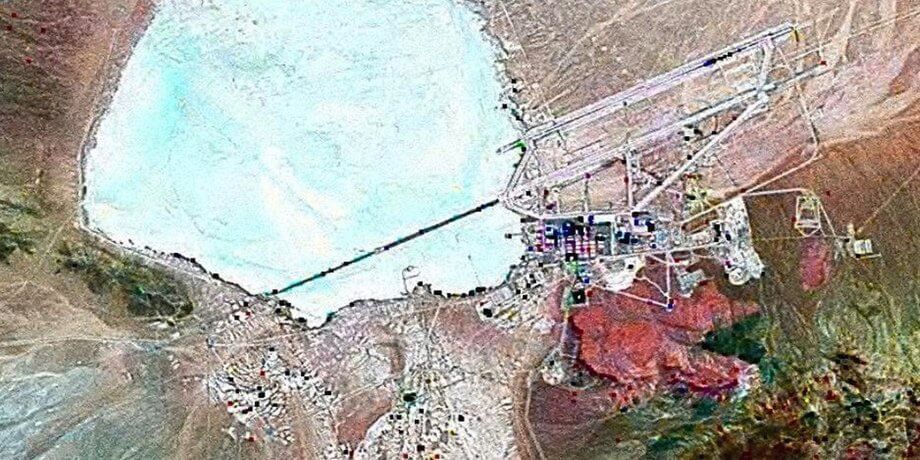 Фото «Зоны 51» с космоса. Фото.