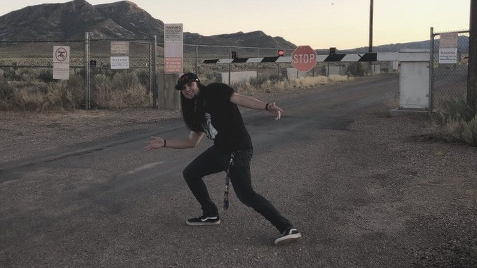 Тот самый Мэтти Робертс, чья шутка зашла слишком далеко. Фото.