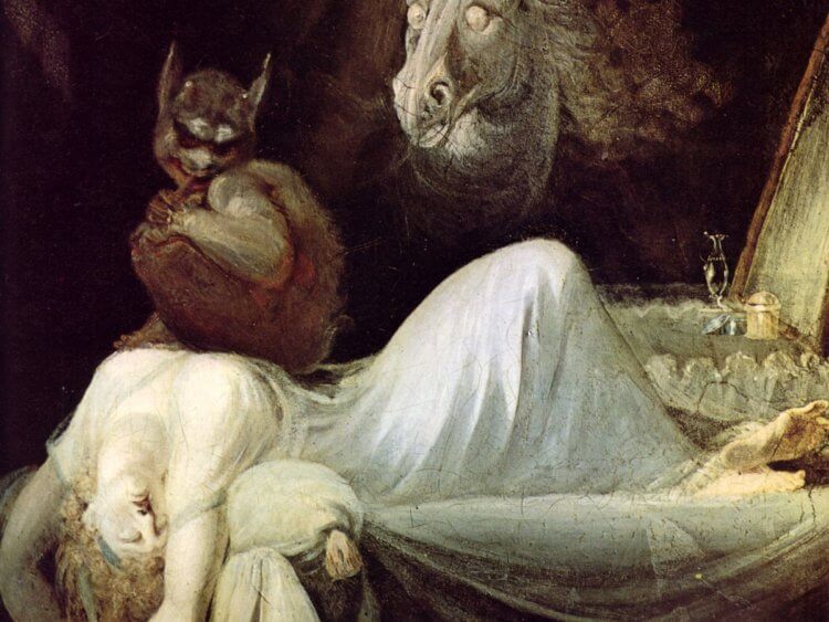 Почему сонный паралич не опасен? Неудивительно, что наши предки рассказывали жуткие истории о монстрах и демонах, что приходят во сне. Фото.