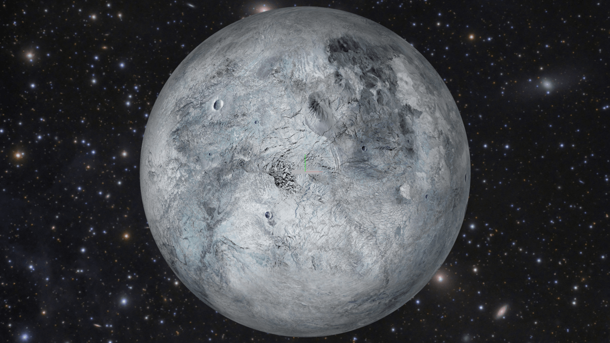 Где находится Эрида? Эрида — карликовая планета, чье открытие лишило Плутон его планетного статуса. Фото.