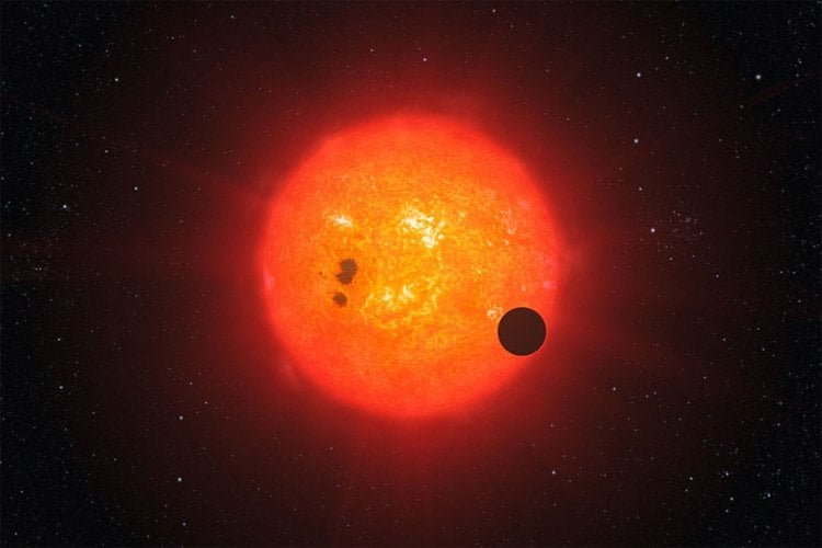 Как превратить планету в звезду? Красные карлики являются настолько тусклыми, что их сложно заметить даже в мощный телескоп. Фото.