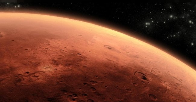 На Марсе обнаружены следы древнего оазиса. Фото.