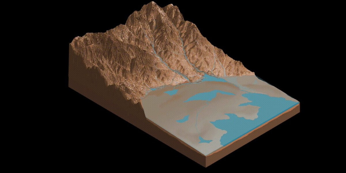 Есть ли жизнь на Марсе? Марсианский оазис мог выглядеть так. Фото.