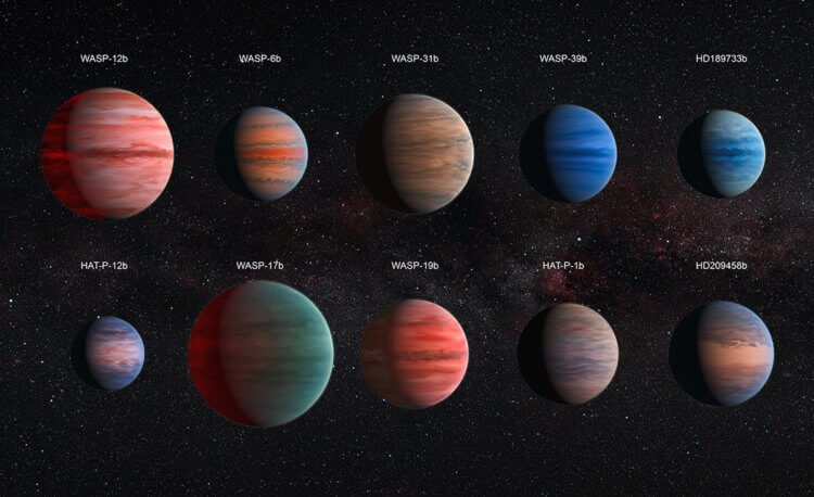 Что астрономы будут искать в будущем? Вот лишь некоторые из недавно открытых миров. Фото.