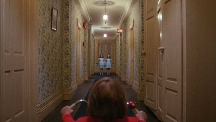 Страх = страх. Кадр из культового фильма Стэнли Кубрика “Сияние”. Фото.