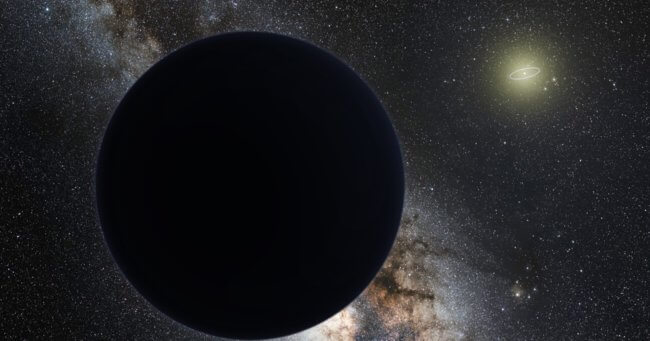 Может ли «Планета 9» оказаться черной дырой? Фото.