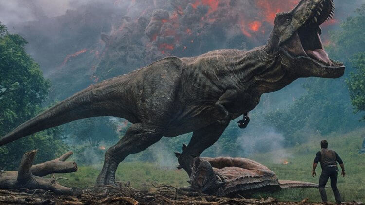 Динозавры могли уничтожить автомобиль своими зубами. Рост тираннозавров достигал шести метров. Фото.