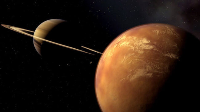 Какой могла бы быть жизнь на Титане? Фото.