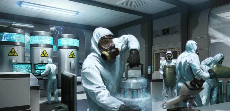 Вирус Эбола уже в Японии. Лаборатория BSL-4, в которой содержатся опаснейшие вирусы планеты, отличается самым высоким уровнем безопасности. Фото.