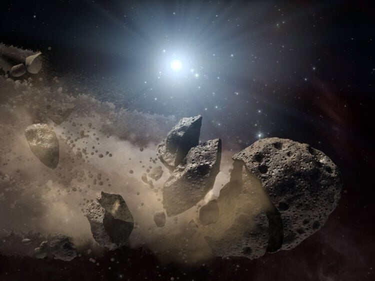 Почему уничтожить астероиды сложнее, чем мы думаем? Оказывается, взорвать астероид не так просто, как мы думали. Фото.