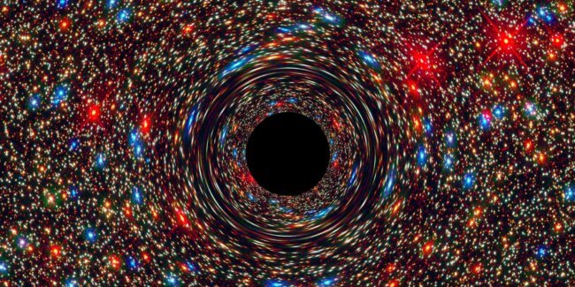 В нашей галактике обнаружена черная дыра, которая не должна существовать. Фото.