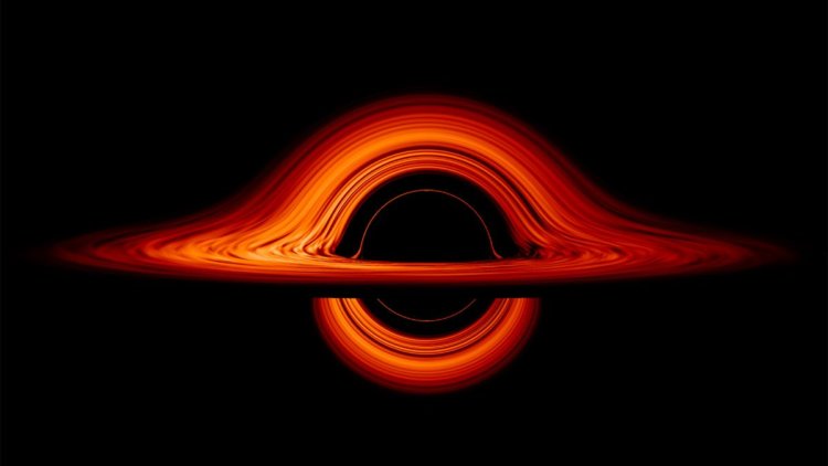 Что нам известно об эволюции звезд? По мнению исследователей из NASA именно так выглядит черная дыра. Фото.