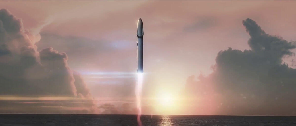 Для полета на Марс потребуется необычно быстрая ракета. Фото.