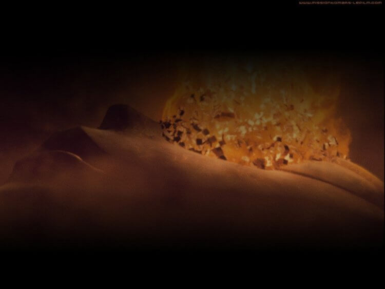 Возвращение на Марс. Кадр из фильма “Миссия на Марс”. Фото.