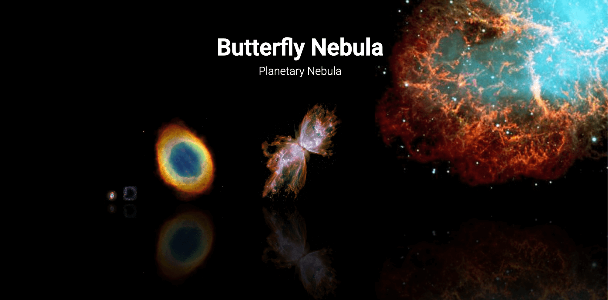 Кадр сайта The Size of Space, который показывает насколько большие все объекты во Вселенной. Фото.