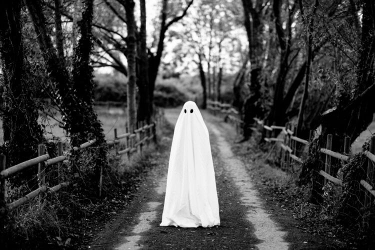 Боитесь привидений? Ученые говорят это потому, что вы сами так хотите. Костюм на Хэллоуин или настоящий призрак? Фото.