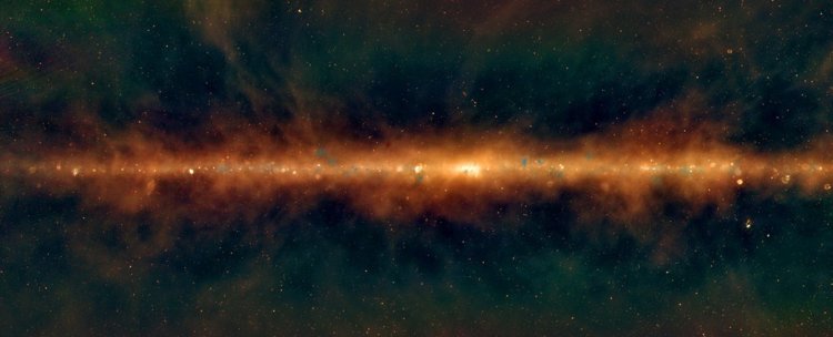 Ученые показали, как выглядит центр галактики в радиоспектре. Галактика Млечный Путь в радиоспектре. Фото.