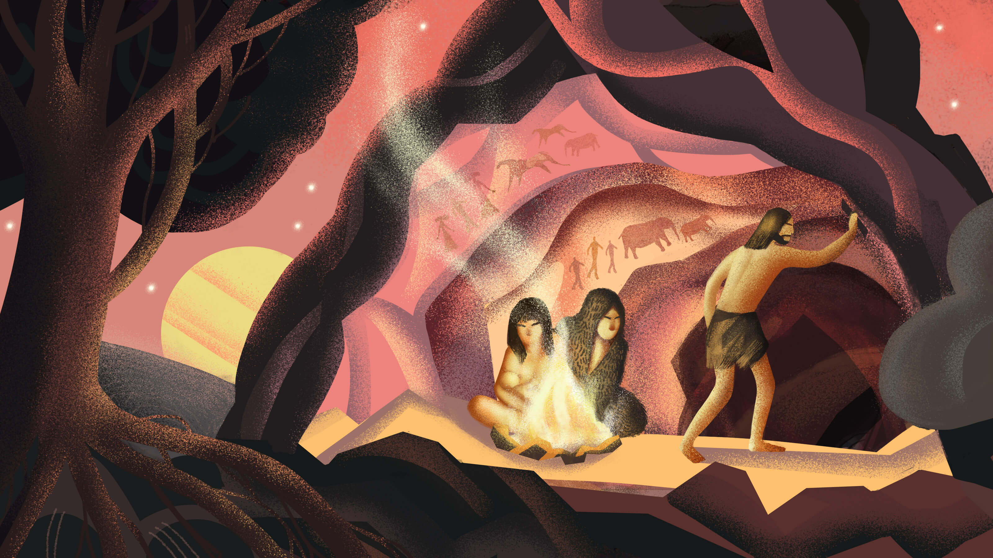 Как эволюция объясняет религию? Мы склонны “одушевлять” неодушевленные предметы, даже геометрические фигуры. Фото.