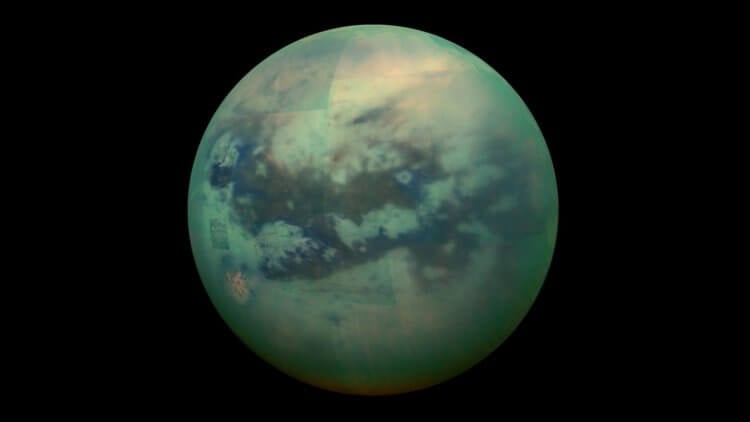Составлена полная карта поверхности Титана. Титан — один из потенциальных миров для обнаружения инопланетной жизни. Фото.