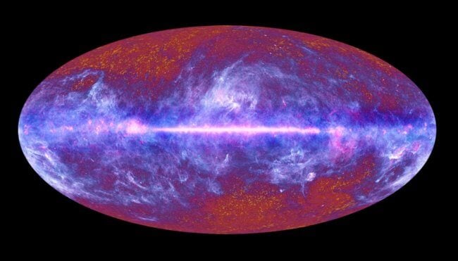 Вселенная может быть гигантской петлей. Фото.